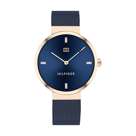 Montre Tommy Hilfiger Liberty Bleu - Montres Femme | Histoire d&rsquo;Or