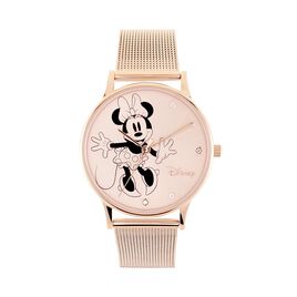Montre Disney Doré Rose - Montres Femme | Histoire d’Or