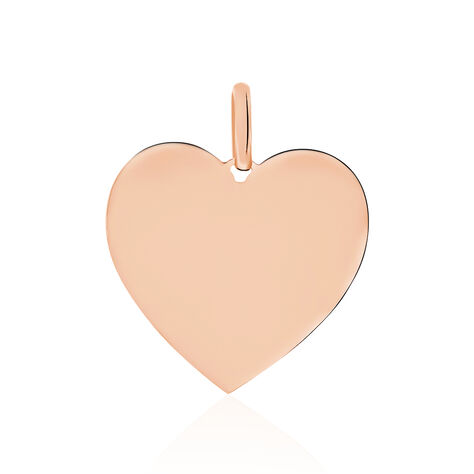 Pendentif Sirona Coeur Gravable Or Rose - Cadeaux de naissance Femme | Histoire d’Or