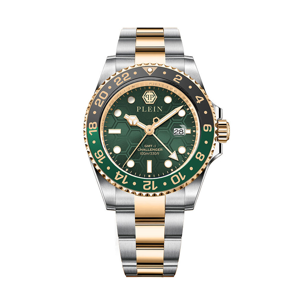 Montre Philipp Plein Gmt-i Challenger Vert - Montres Homme | Histoire d’Or