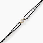 Bracelet Mon Premier Diamant Or Jaune Diamant - Bracelets cordon Femme | Histoire d&rsquo;Or