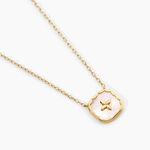 Collier Lucky Gems Or Jaune Nacre Oxyde De Zirconium - Bijoux avec pierres Femme | Histoire d&rsquo;Or