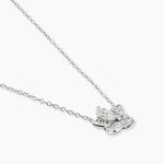 Collier Sephine Argent Blanc Oxyde De Zirconium - Colliers fantaisie Femme | Histoire d&rsquo;Or