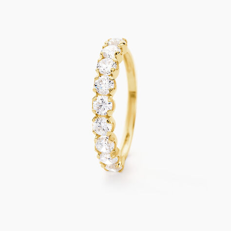 Alliance Marlin Or Jaune Oxyde De Zirconium - Alliances Femme | Histoire d’Or