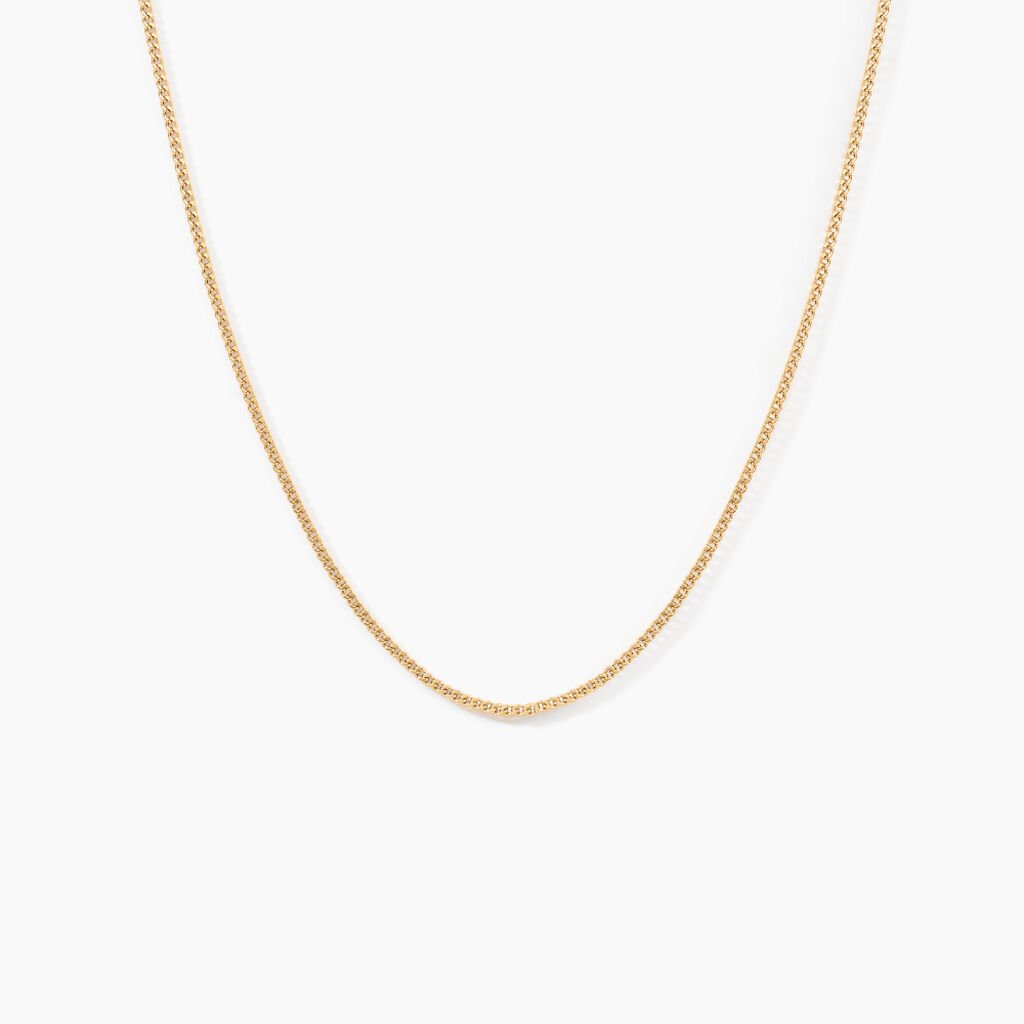 Cha&icirc;ne Clement Plaqu&eacute; Or Jaune - Chaines Femme | Histoire d&rsquo;Or