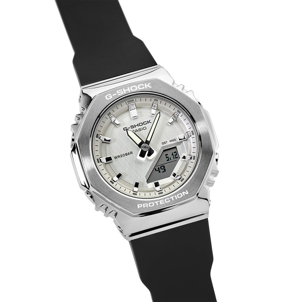 Montre Casio G-Shock Gms2110 Argent&eacute; - Id&eacute;es cadeaux Homme | Histoire d&rsquo;Or