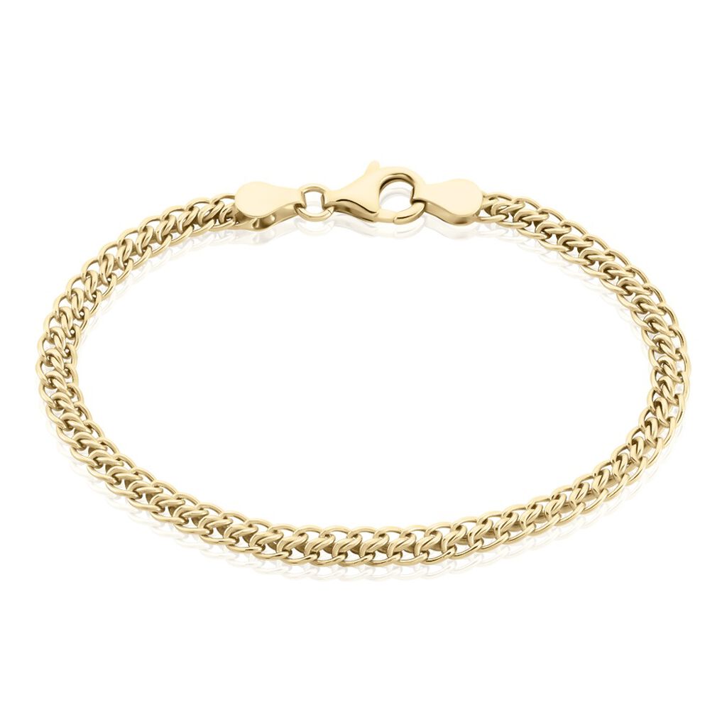 Bracelet Plaqué Or Jaune Macaria - Bracelets chaîne Femme | Histoire d’Or