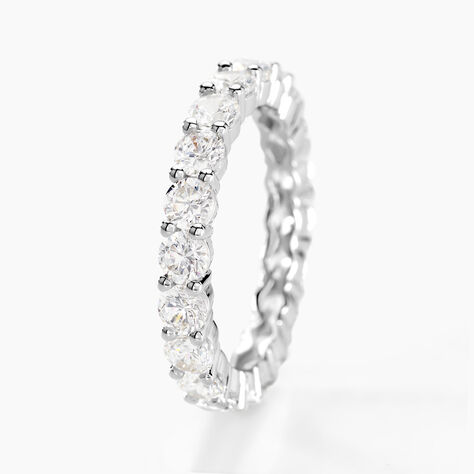 Alliance Marjorie Or Blanc Oxyde De Zirconium - Alliances Femme | Histoire d’Or