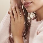 Bague Brooke Or Bicolore Diamant - Bagues avec pierre Femme | Histoire d&rsquo;Or