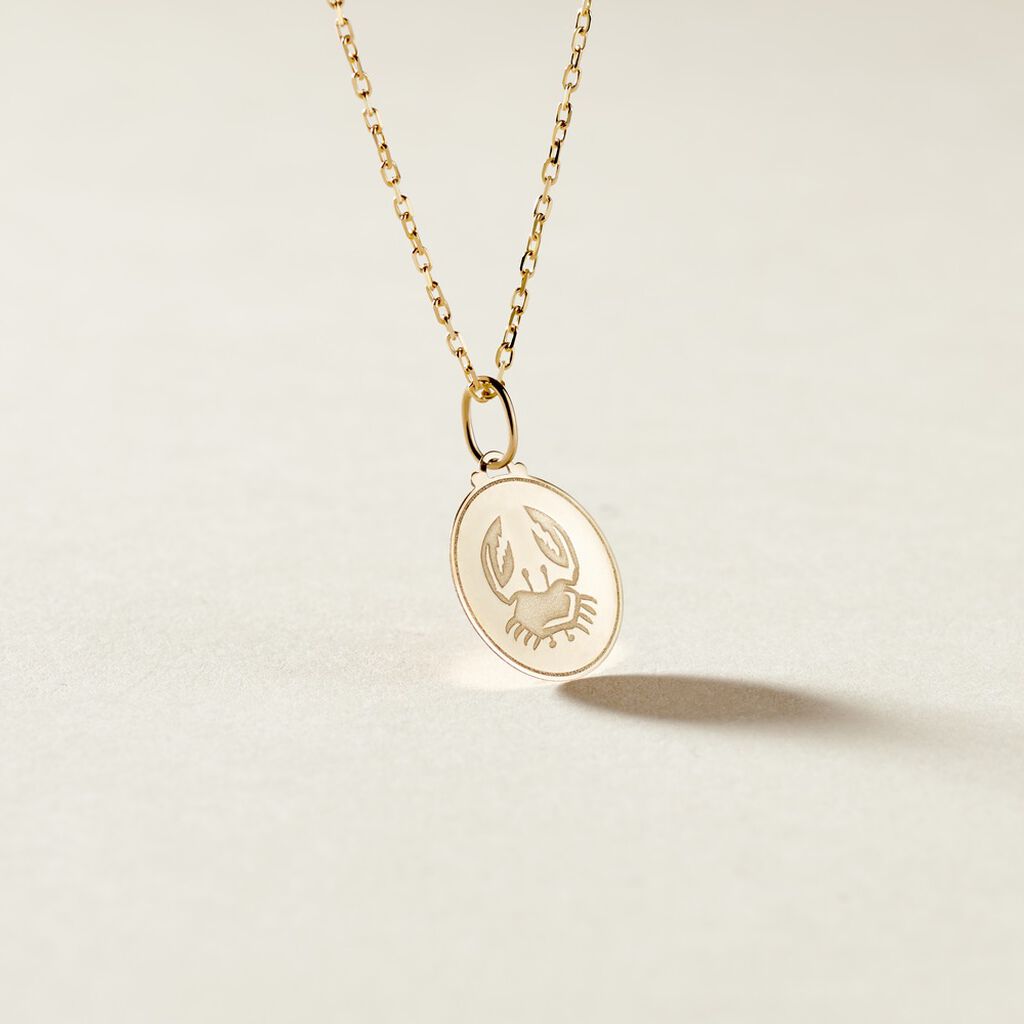 Pendentif Lamie Zodiaque Or Jaune - Pendentifs Zodiaque Unisex | Histoire d&rsquo;Or