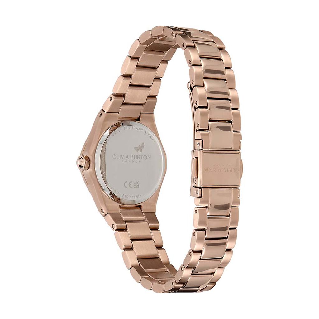 Montre Olivia Burton Mini Hexa Bordeaux - Montres Femme | Histoire d&rsquo;Or
