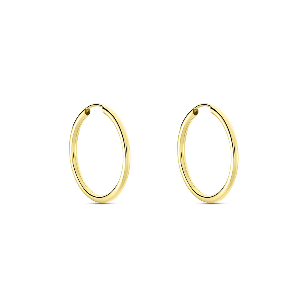 Créoles Valencina Or Jaune - Boucles d'oreilles créoles Femme | Histoire d’Or