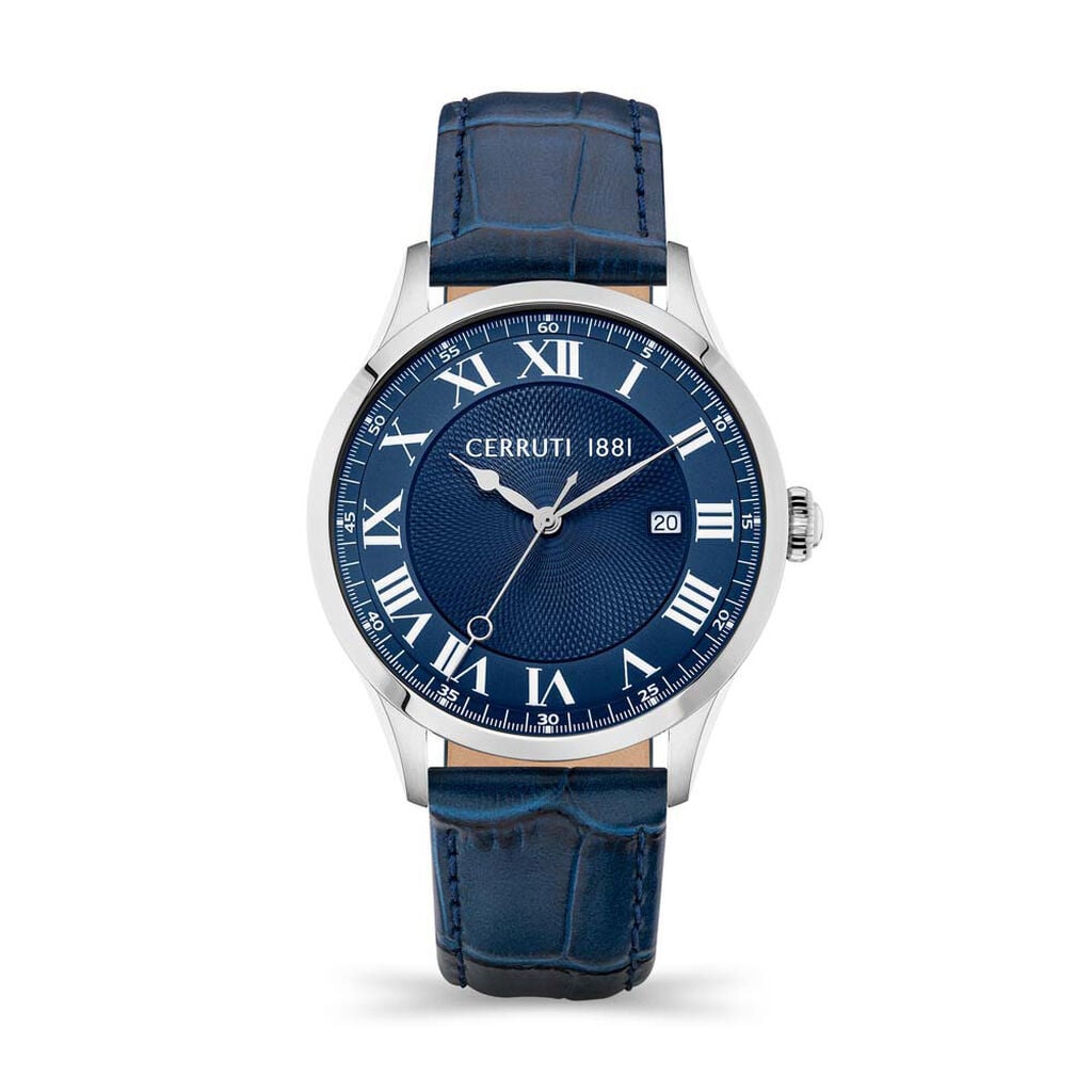 Montre Cerruti Torcegno Bleu - Montres Homme | Histoire d&rsquo;Or