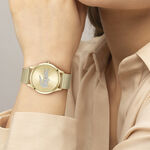 Montre Lacoste Crocodelle Dor&eacute; - Montres Femme | Histoire d&rsquo;Or