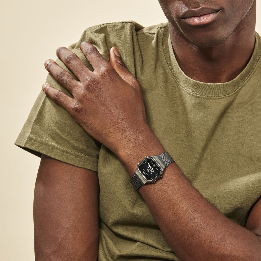 Montre Casio Collection Vintage Noir - Montres Homme | Histoire d’Or