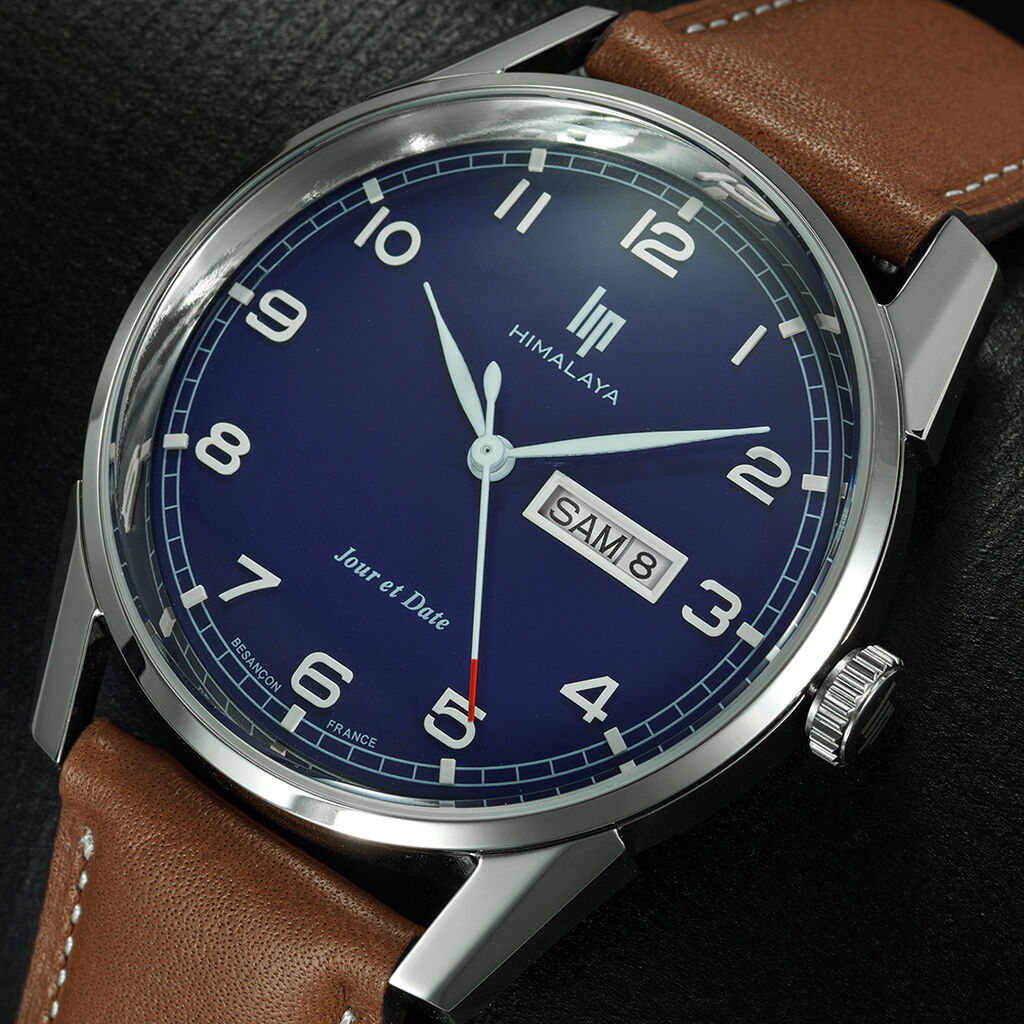 Montre Lip Himalaya Bleu - Montres Homme | Histoire d’Or