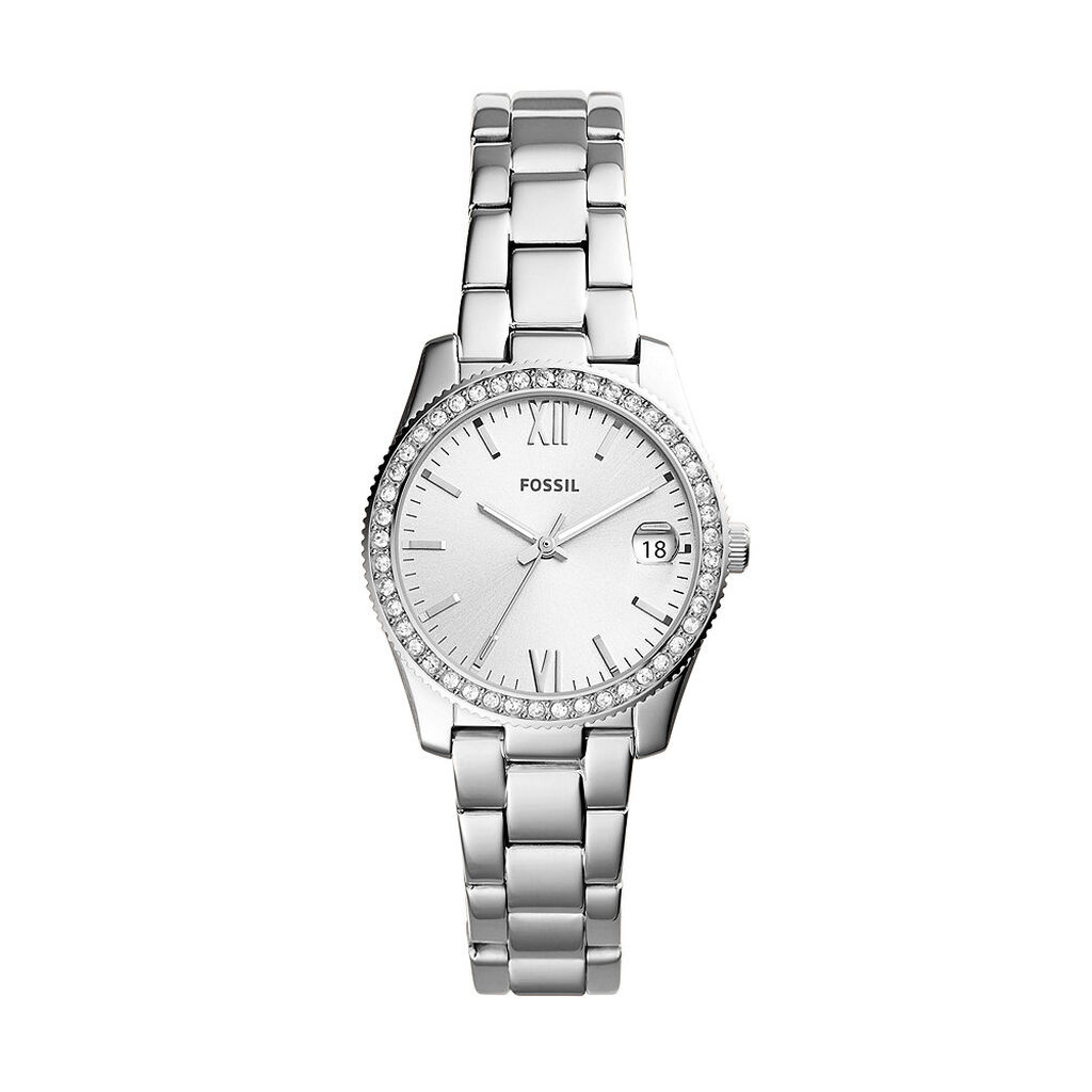 Montre Fossil Scarlette Mini Argente - Montres Femme | Histoire d’Or