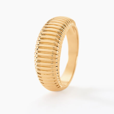 Bague Dune Plaqué Or Doré - Bagues fantaisie Femme | Histoire d’Or