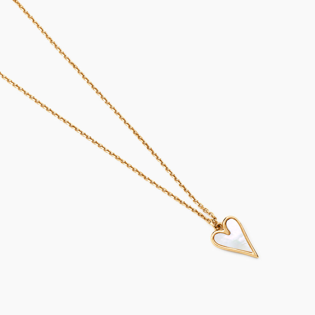 Collier Romancya Or Jaune Nacre - Colliers Femme | Histoire d’Or