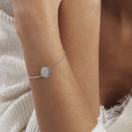 Bracelet Argent Blanc Amika Oxydes De Zirconium - Bracelets fantaisie Femme | Histoire d’Or