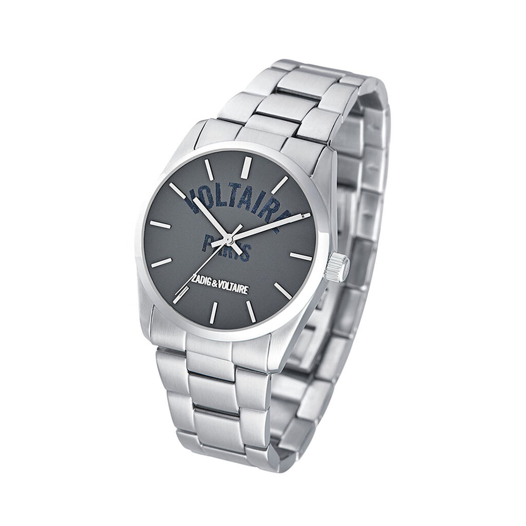 Montre Zadig Gris - Id&eacute;es cadeaux Femme | Histoire d&rsquo;Or