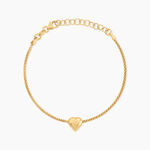 Bracelet Meggie Argent Dor&eacute; A L'Or 750/1000 - F&ecirc;te des m&egrave;res Femme | Histoire d&rsquo;Or