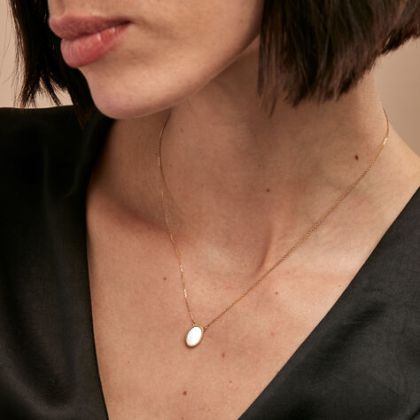 Collier Pernia Or Jaune Nacre - Colliers Femme | Histoire d’Or