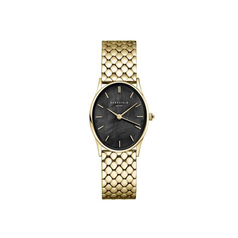 Montre Rosefield Oval Noir - Montres Femme | Histoire d’Or
