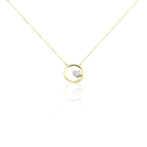 Collier Or Jaune Theda Diamants - Colliers Femme | Histoire d’Or