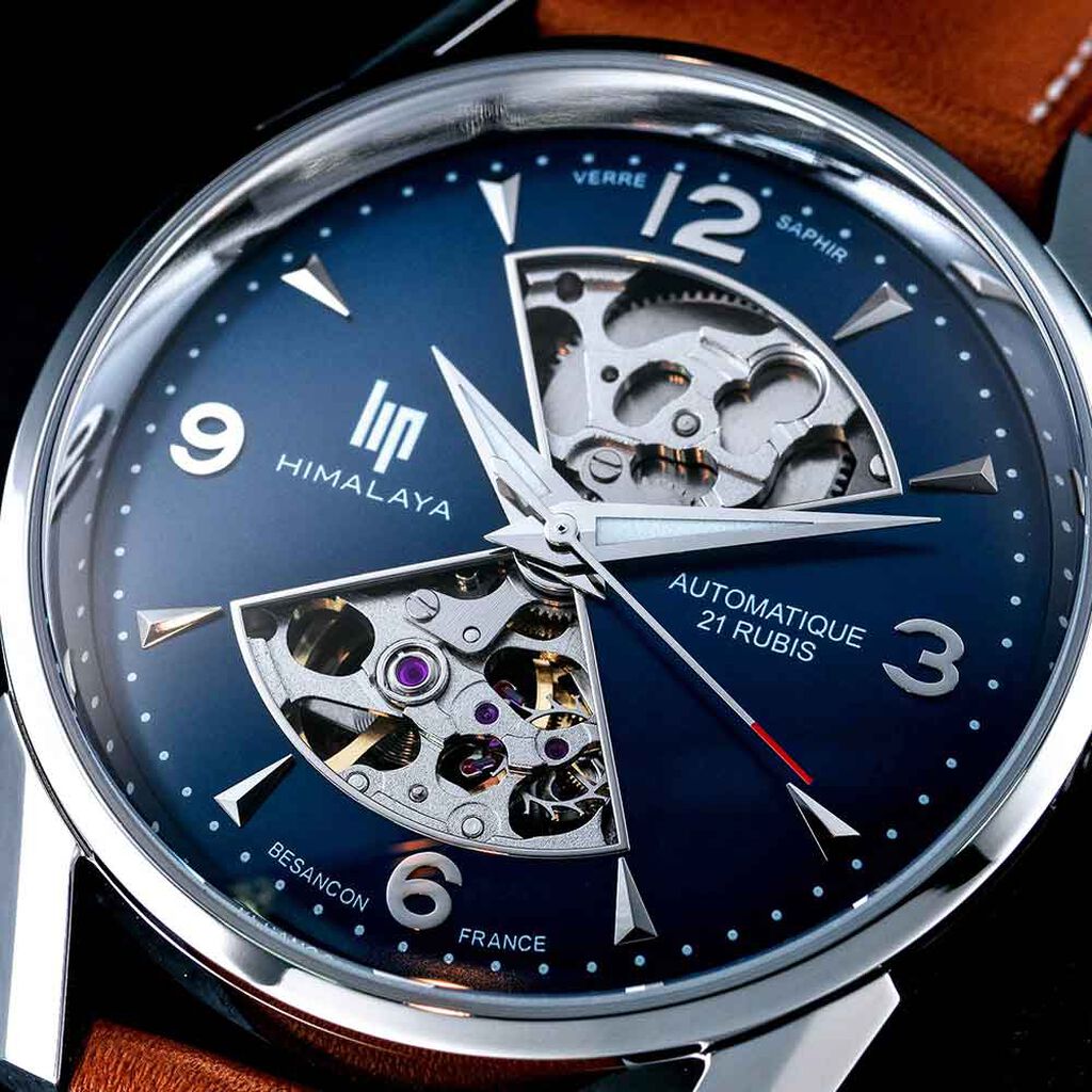 Montre Lip Himalaya Sablier Bleu - Montres Homme | Histoire d’Or
