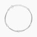 Bracelet Abbie Argent Blanc - Bracelets Femme | Histoire d’Or