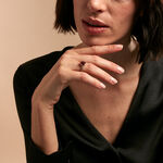 Bague Rhodolite Fever Or Jaune Rhodolite Oxyde De Zirconium - Bagues solitaires Femme | Histoire d&rsquo;Or