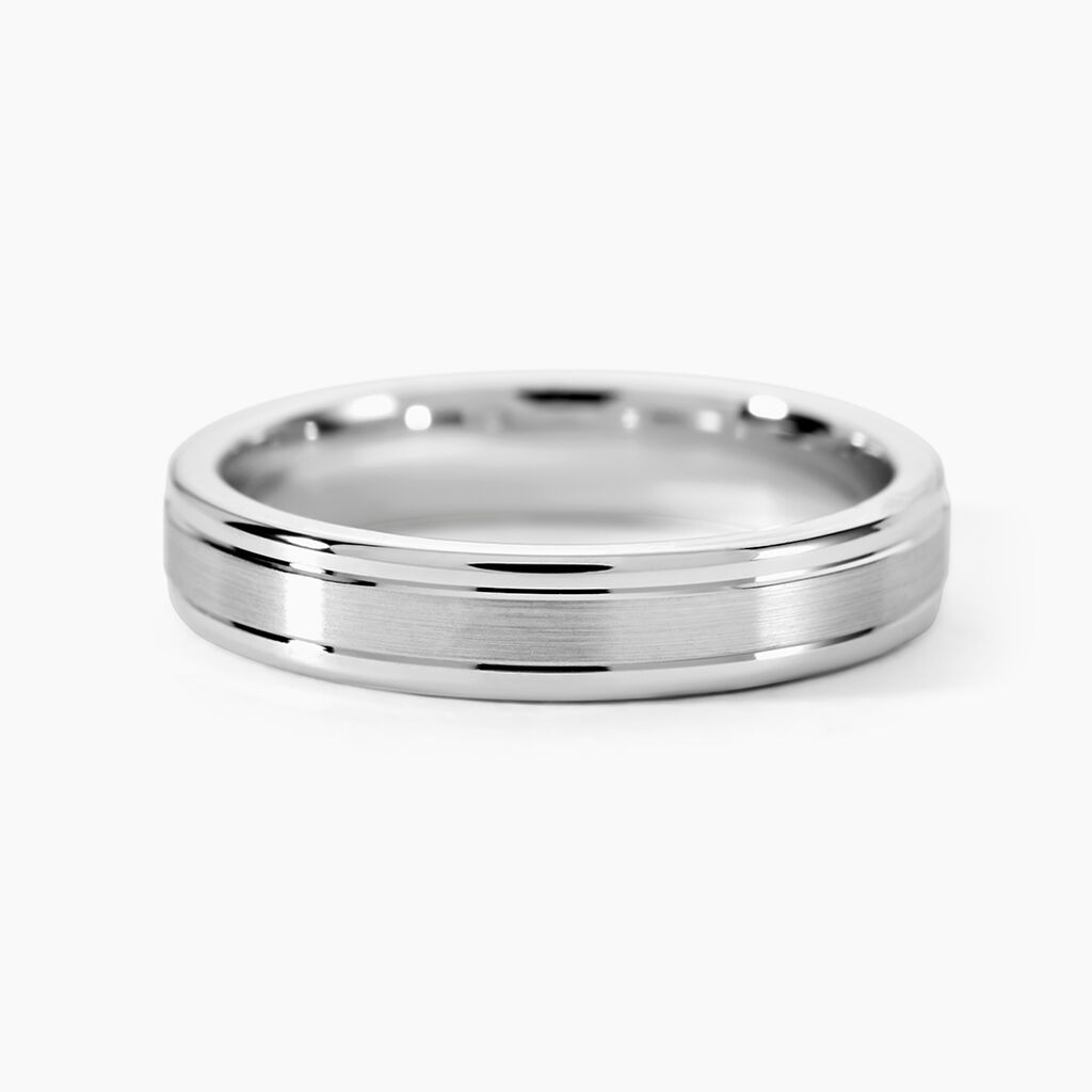 Alliance Mae Or Blanc Diamant - Alliances Unisex | Histoire d&rsquo;Or