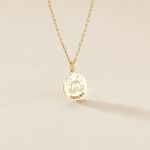 Pendentif Jannila Zodiaque Or Jaune - Cadeaux de naissance Enfant | Histoire d&rsquo;Or