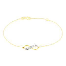 Bracelet Maryeme Infini Diamante Or Jaune - Bracelets Infini Femme | Histoire d’Or