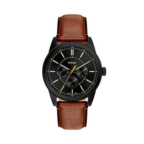 Montre Fossil Pearson Noir - F&ecirc;te des p&egrave;res Homme | Histoire d&rsquo;Or
