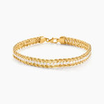 Bracelet Jerry Maille Corde Or Jaune - Bracelets Femme | Histoire d&rsquo;Or