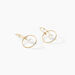 Boucles D'oreilles Pendantes Salvine Or Jaune Perle De Culture - Boucles d'oreilles pendantes Femme | Histoire d’Or