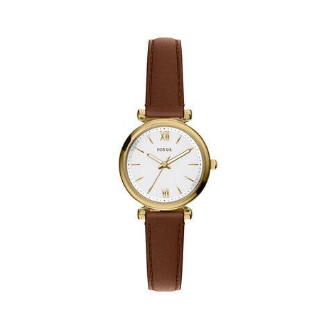 Montre Fossil Carlie Mini Blanc - Montres Femme | Histoire d&rsquo;Or