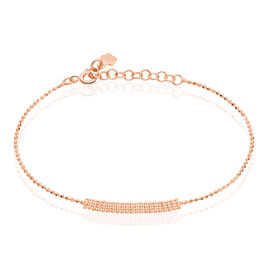 Bracelet Capucine Argent Rose - Bracelets fantaisie Femme | Histoire d’Or