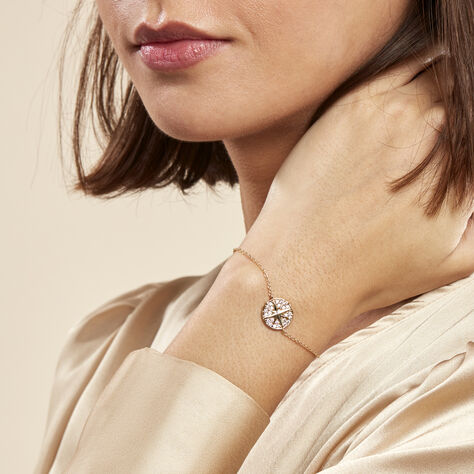 Bracelet Maria-carmen Plaqué Or Jaune Oxyde De Zirconium - Bracelets fantaisie Femme | Histoire d’Or