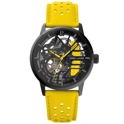 Montre Pierre Lannier Paddock Noir - Montres Femme | Histoire d&rsquo;Or