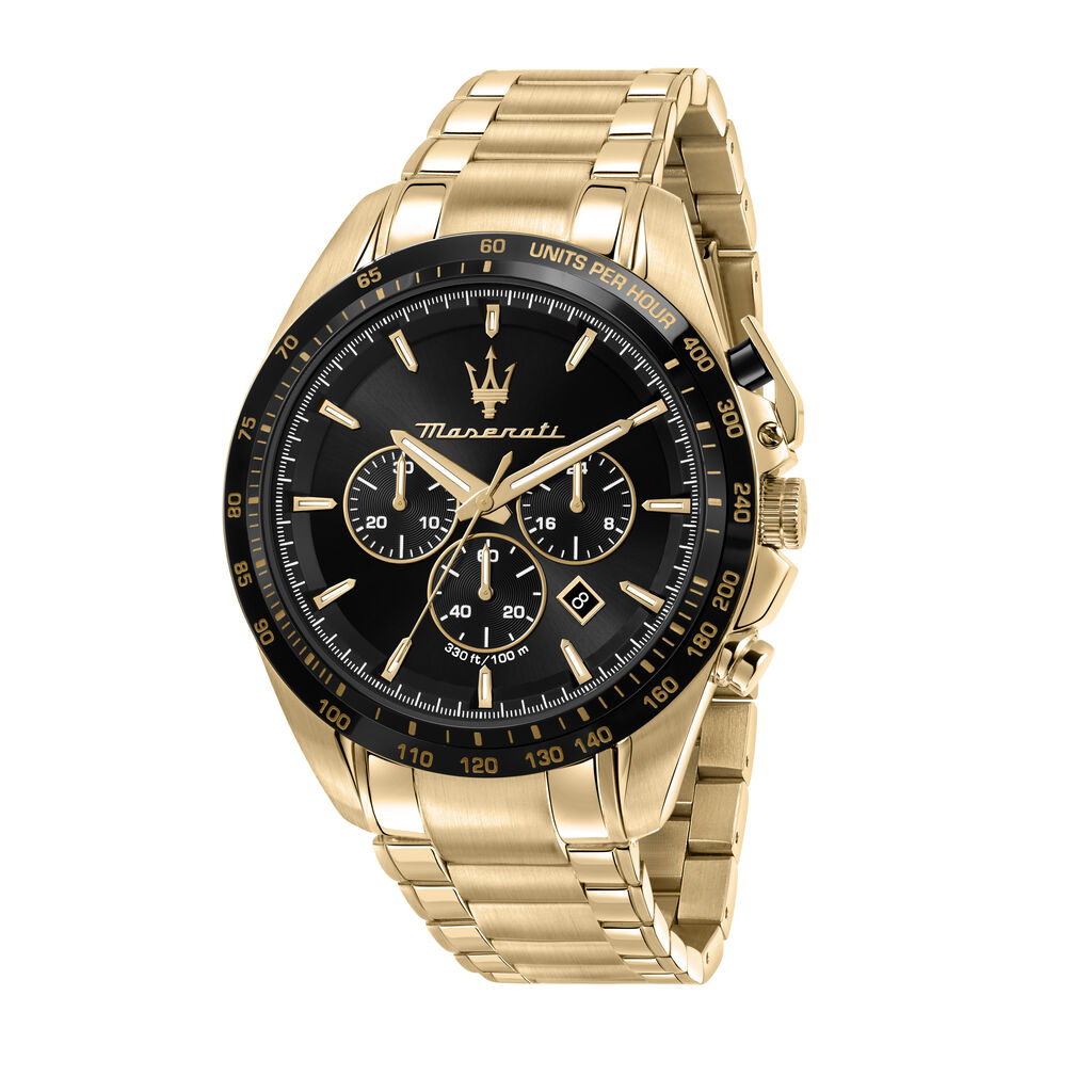 Montre Maserati Traguardo Noir - Montres Homme | Histoire d’Or