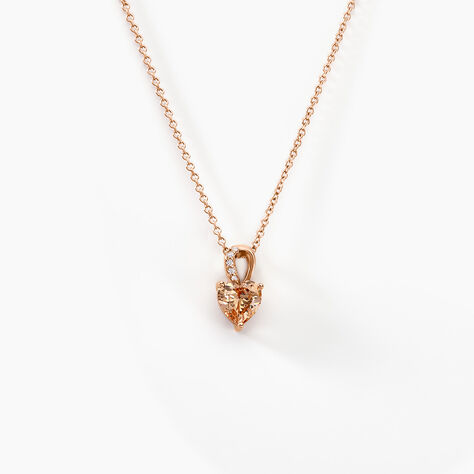 Collier Atieno Argent Rose Oxyde De Zirconium - Colliers fantaisie Femme | Histoire d&rsquo;Or