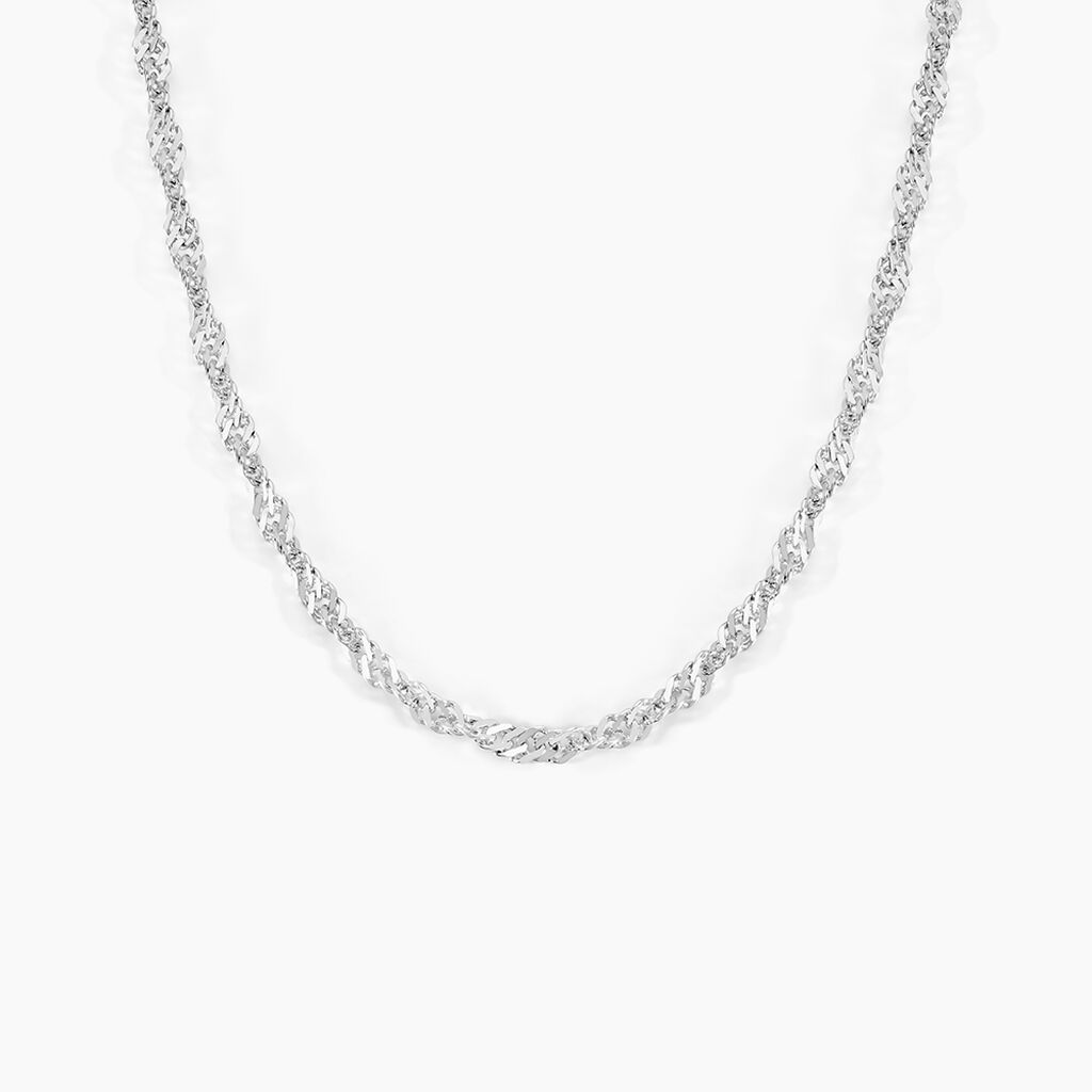 Collier Argent Niamet - Bijoux sans pierre Femme | Histoire d&rsquo;Or