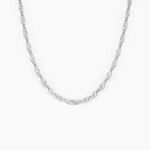 Collier Argent Niamet - Bijoux sans pierre Femme | Histoire d&rsquo;Or