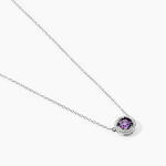 Collier Argent Blanc Rio Copacabana Oxyde De Zirconium - Colliers fantaisie Femme | Histoire d&rsquo;Or