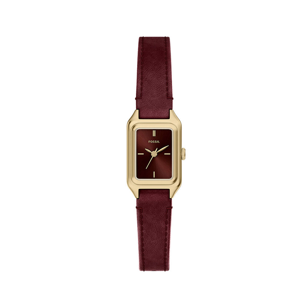 Montre Fossil Raquel Mini Rouge - Montres Femme | Histoire d&rsquo;Or