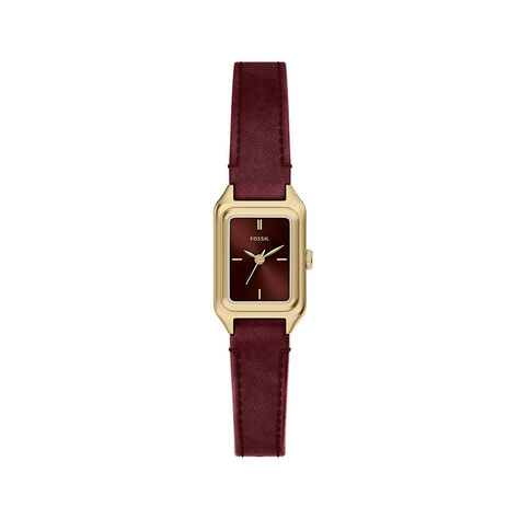 Montre Fossil Raquel Mini Rouge - Montres Femme | Histoire d&rsquo;Or