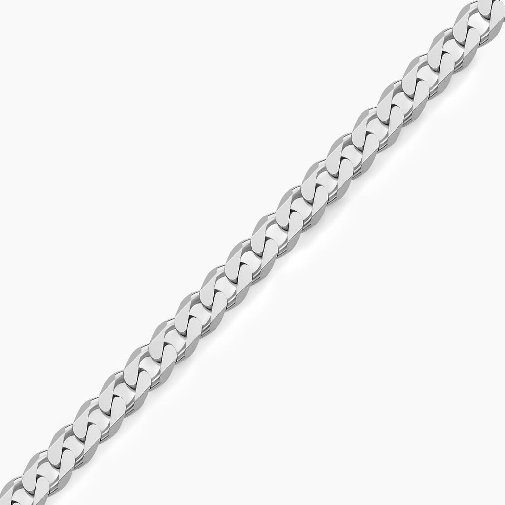 Bracelet Maille Argent Casper - Bracelets chaîne Homme | Histoire d’Or